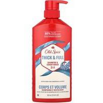 Old Spice, 2 viename šampūnas ir kondicionierius, tirštas ir purus, su giliavandeniais mineralais, 650 ml