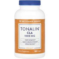 The Vitamin Shoppe, Tonalin® CLA, 1000 mg, 180 minkštųjų kapsulių