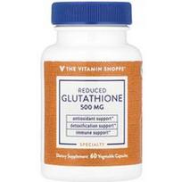 The Vitamin Shoppe, Redukuotas glutationas, 500 mg, 60 augalinių kapsulių