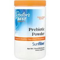 Doctor's Best, Prebiotikų milteliai, „Sunfiber®“, be skonio, 210 g