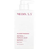Medix 5.5, Kūno kremas „Age Rewind“, retinolis ir ferulo rūgštis, 444 ml