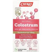 CATALO, Natūralaus priešpienio 30 % IgG imunoglobulino, 30 kapsulių (500 mg vienoje kapsulėje)