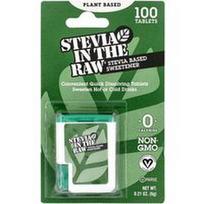 In the Raw, „Stevia In The Raw®“, stevijos pagrindu pagamintas saldiklis, 100 tablečių, 6 g (0,21 uncijos)