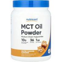 Nutricost, MCT aliejaus milteliai, sūdytos karamelės skonio, 454 g