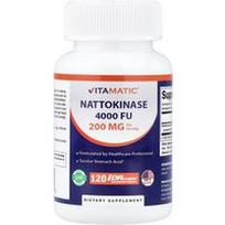 Vitamatic, Natokinazė, 120 DR kapsulių® (100 mg vienoje kapsulėje)