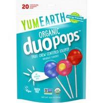 YumEarth, Organiniai „Duopops™“ ledinukai, įvairūs, 20 ledinukų, 300 g