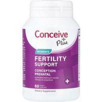Conceive Plus, Moterų vaisingumo palaikymas, 60 veganiškų kapsulių