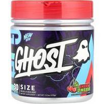 Ghost, Dydis, raumenų augintojas, vyšnių ir laimų skonio, 375 g (13,2 uncijos)