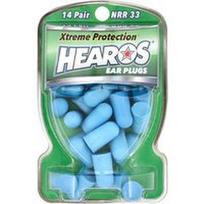 Hearos, „Xtreme Protection™“ ausų kamštukai, mėlyni, NRR 33, 14 porų