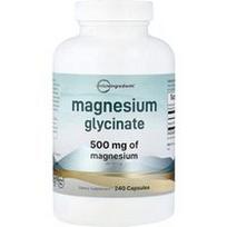Micro Ingredients, Magnio glicinatas, 240 kapsulių (166 mg vienoje kapsulėje)