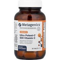 Metagenics, „Ultra Potent-C® 500“ vitamino C tabletės, 90 tablečių