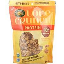 Nature's Path, „Love Crunch®“, baltyminiai, aukščiausios kokybės ekologiški granola su žemės riešutų sviestu, 312 g