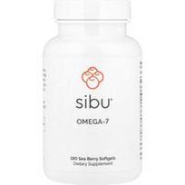 Sibu Beauty, Omega-7, 180 minkštųjų kapsulių
