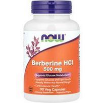 NOW Foods, Berberino HCl, 500 mg, 90 vegetariškų kapsulių