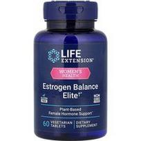 Life Extension, Moterų sveikata, „Estrogen Balance Elite“, 60 vegetariškų tablečių