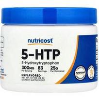 Nutricost, 5-HTP, be skonio, 25 g (0,9 uncijos)