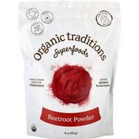 Organic Traditions, Supermaistas, burokėlių milteliai, 454 g