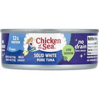 Chicken of the Sea, Kietas baltas grynas tunas, mažai natrio, 113 g