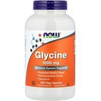 NOW Foods, Glicinas, 1000 mg, 250 vegetariškų kapsulių