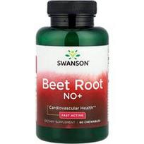 Swanson Vitamins, Burokėlių šaknų NO+, 60 kramtomųjų tablečių