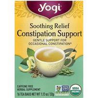 Yogi Tea, Raminamoji priemonė nuo vidurių užkietėjimo, be kofeino, 16 arbatos pakelių, 32 g