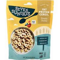 Seven Sundays, Avižinių baltymų dribsniai, „Simply Honey“, 227 g