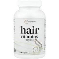 Micro Ingredients, Plaukų vitaminų kompleksas, 240 kapsulių