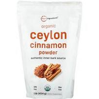 Micro Ingredients, Organiniai Ceilono cinamono milteliai, 454 g