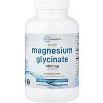 Micro Ingredients, Grynas magnio glicinatas, 240 kapsulių