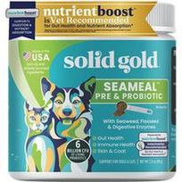 Solid Gold, „SeaMeal™“ prebiotikas ir probiotikas, šunims ir katėms, 99 g