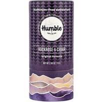 Humble Brands, Dezodorantas be aliuminio, uolinės rožės ir kedro, 75 g