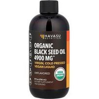 Havasu Nutrition, Organinis juodųjų kmynų aliejus, be skonio, 8 skysčio uncijos (236 ml)