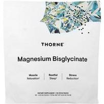 Thorne, Magnio bisglicinatas, 30 pakelių po 0,13 uncijos (3,8 g)