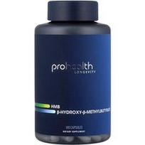 ProHealth Longevity, HMB B-hidroksi-B-metilbutiratas, 180 kapsulių