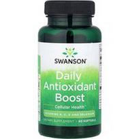 Swanson Vitamins, Dieninis antioksidantų papildymas, 60 minkštųjų kapsulių