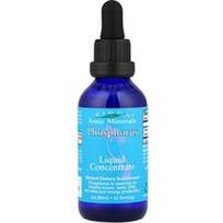 Eidon Ionic Minerals, Fosforas, skystas koncentratas, 60 ml (2 uncijos)