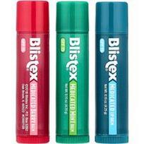 Blistex, Gydomasis lūpų balzamas, SPF 15, mėtų, uogų, klasikinis, 3 vnt. pakuotė, po 4,25 g (0,15 uncijos)