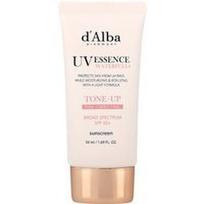 d'Alba, UV Essence Waterfull+ apsauginis kremas nuo saulės, tonizuojantis rausvą atspalvį, SPF 50+, 50 ml
