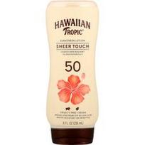 Hawaiian Tropic, „Sheer Touch“ apsauginis losjonas nuo saulės, SPF 50, 236 ml