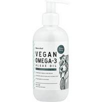 Chew + Heal, Veganiškas omega-3 dumblių aliejus šunims, 237 ml