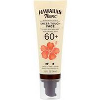 Hawaiian Tropic, „Sheer Touch“ veido apsaugos nuo saulės losjonas, SPF 60+, 74 ml