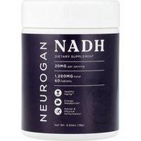 Neurogan Health, NADH, 20 mg, 60 tablečių, 18 g (0,63 uncijos)