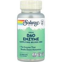 Solaray, Veganiškas DAO fermentas, 4,2 mg, 30 vegetariškų kapsulių