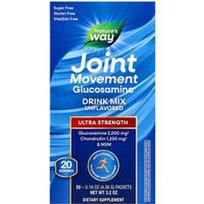 Nature's Way, „Journal Movement Glucosamine®“ gėrimų mišinys, itin stiprus, beskonis, 20 pakelių po 4,56 g (0,16 uncijos)