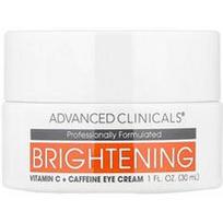 Advanced Clinicals, Šviesinantis vitamino C ir kofeino paakių kremas, 30 ml