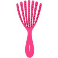 Conair, „Detangle Delight™“ plaukų šepetys, garbanotiems ir banguotiems plaukams, rožinis, 1 šepetys