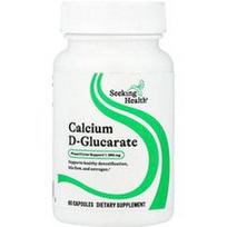 Seeking Health, Kalcio D-gliukaratas, 250 mg, 60 kapsulių