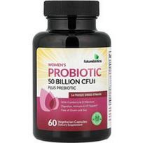 Futurebiotics, Moterų probiotikas ir prebiotikas, 60 vegetariškų kapsulių