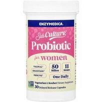 Enzymedica, „SubCulture™“ probiotikas moterims, 50 milijardų, 30 pailginto atpalaidavimo kapsulių