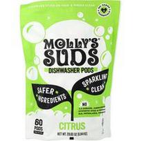 Molly's Suds, Indaplovės kapsulės, citrusinių vaisių skonio, 60 kapsulių, 0,84 kg